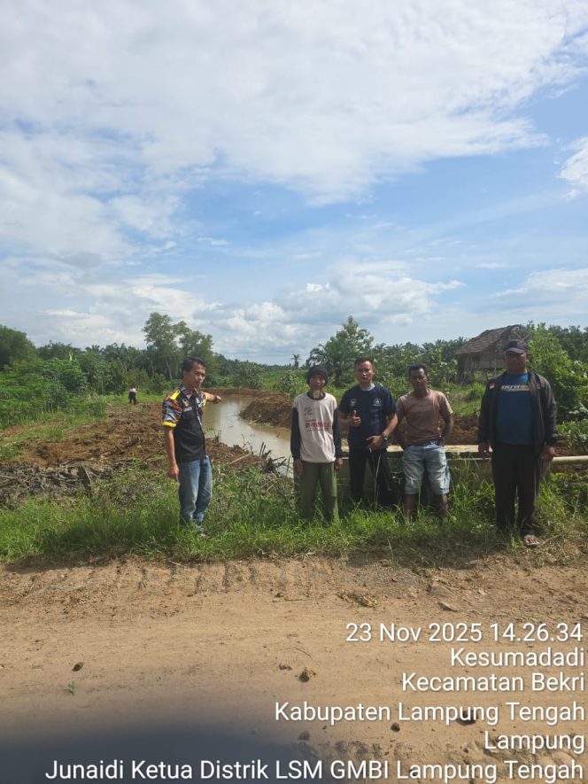 
 Normalisasi Sungai GMBI Bersama Masyarakat 