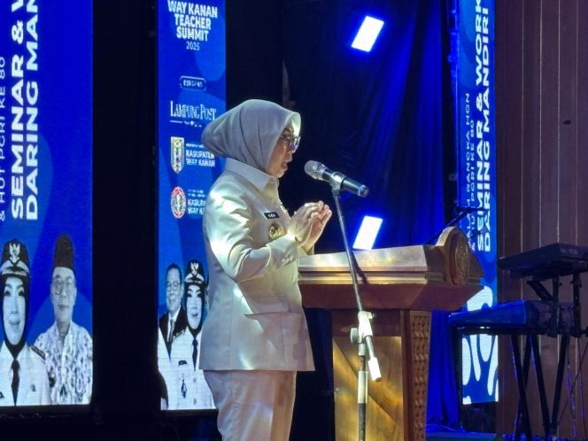 
 Bupati Ayu Resmi Buka Seminar dan Workshop Teacher Summit 2025 Dalam Rangka HUT PGRI ke-80 Serta Hari Guru Nasional