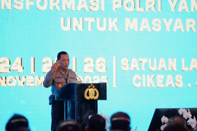 
 Gelar Apel Kasatwil, Kapolri: Semangat Polri Tingkatkan Pelayanan untuk Masyarakat