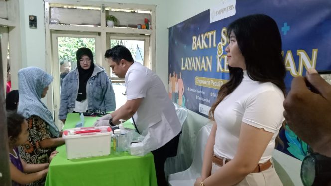 
 Tamara Management dan Dr.ajus Adakan Kegiatan Bakti Sosial dan Layanan Kesehatan Gratis Bagi 60 Lansia 