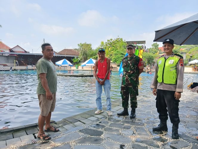 
 Babinsa–Bhabinkamtibmas Siaga Nataru, Pastikan Keamanan Tempat Wisata