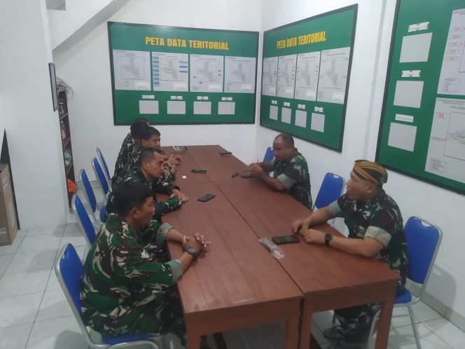 
 Inilah Pesan Danramil 03 Serengan Saat Apel Pagi