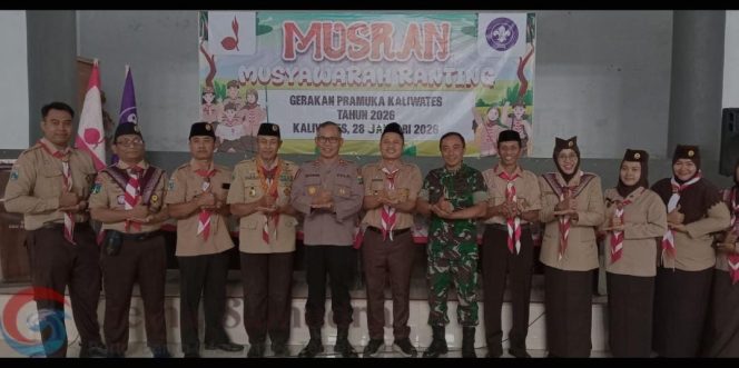 
 Gerakan Pramuka Kwartir Ranting Kaliwates Jember Menggelar Musran Tahun 2026 di Aula Joko Tole