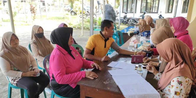 
 Peduli Kesehatan Masyarakat Polsek Maesan Gandeng Puskesmas dan Bhayangkari