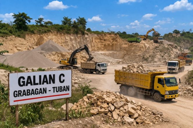 
 Diduga Tambang Ilegal di Grabagan Tuban Tetap Beroperasi, Jejak Aktivitas hingga Penggunaan Solar Subsidi Disorot