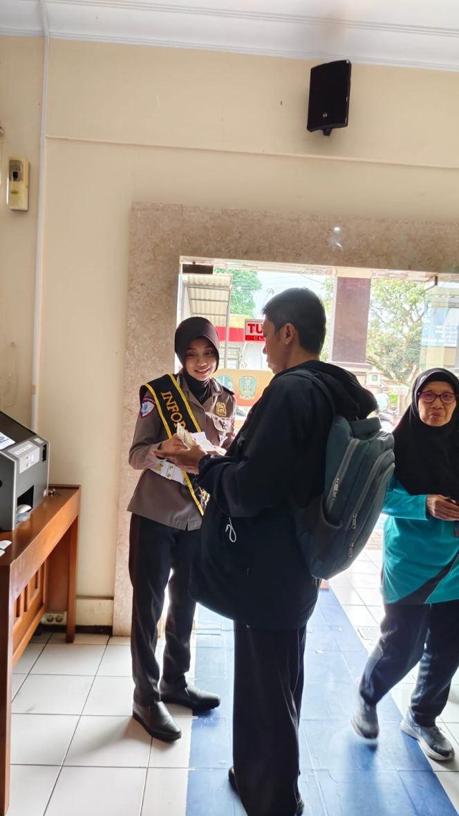 
 “Polantas Menyapa”Kantor Samsat Jember Berikan Pelayanan Publik Cepat,Transparan dan Humanis