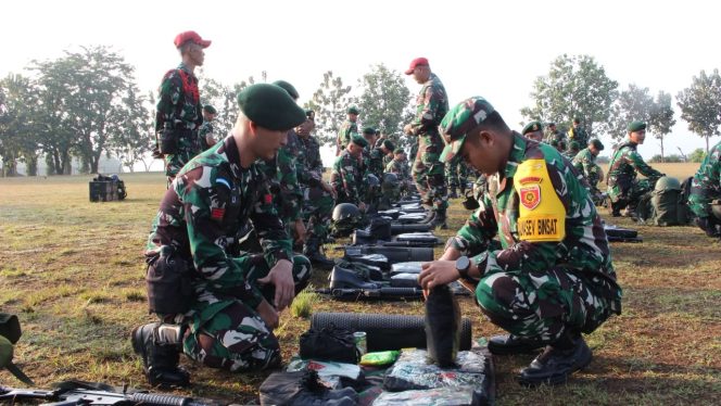 
 Tim Aswasdallat Binsat Sops Kostrad Tinjau Program Latihan Yonkes 2 / Divif 2 Kostrad