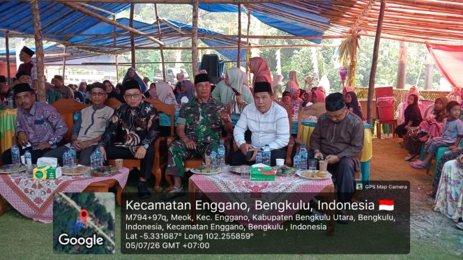 
 Perkuat Moral Masyarakat, Koramil 423-06/Enggano Hadiri Pengajian Akbar BKMT di Masjid Al – Iqra