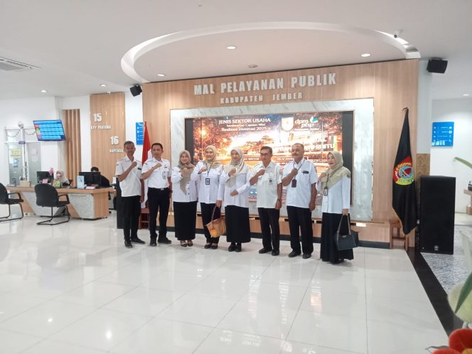 
 Dinas PTSP Kabupaten Jember Terima Kunjungan Kerja Dinas PTSP Kabupaten Bondowoso