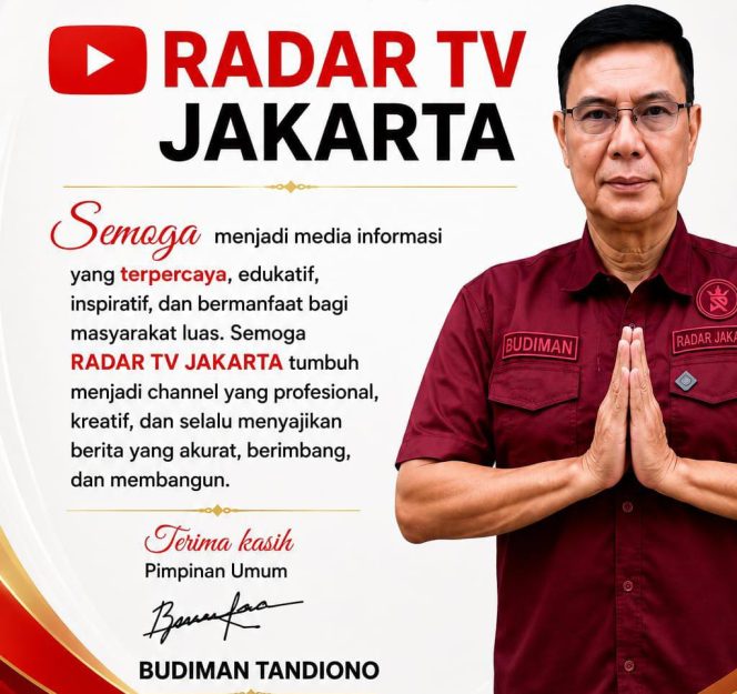 
 Radar Jakarta Melangkah Ke Media Elektronik “Radar TV Jakarta”