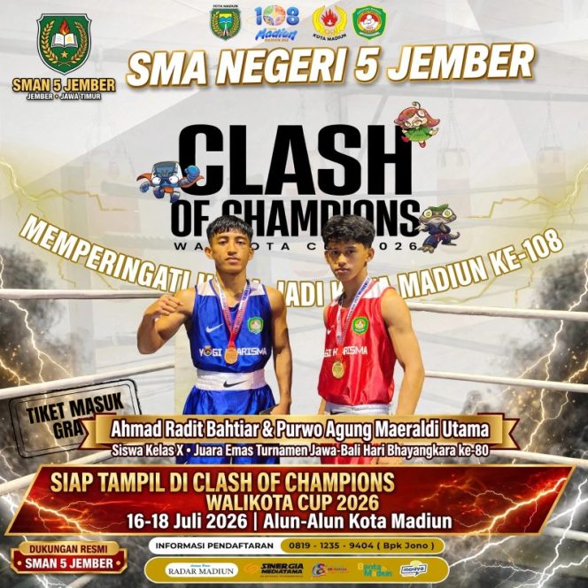 
 Kakak Beradik Dari Jember Siap Gebrak Ring Clash Of Champions Walikota Cup 2026 Madiun