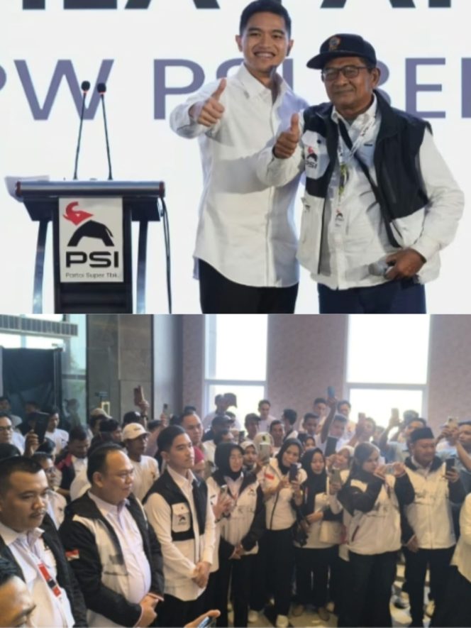 
 Ketua umum DPP Partai Solidaritas Indonesia (PSI) Kaesang Pangarep Tekankan Penguatan Struktur Jelang Pemilu 2029