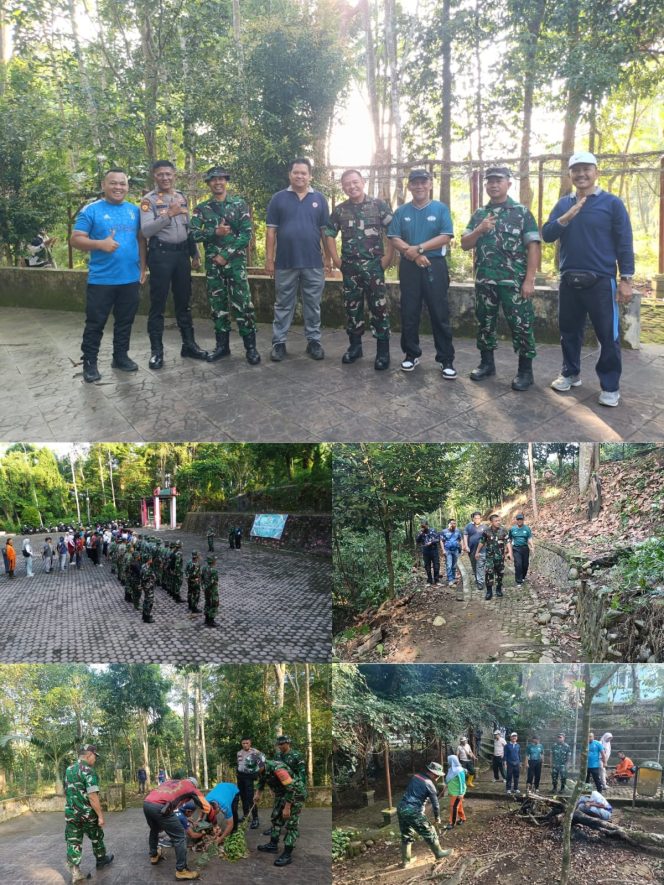 
 Sambut HUT Ke-1 Kodam XXI/Radin Inten, KODIM 0423/BU  Bersama Lintas Instansi “Sulap” Hutan Kota Arga Makmur Jadi Lebih Asri