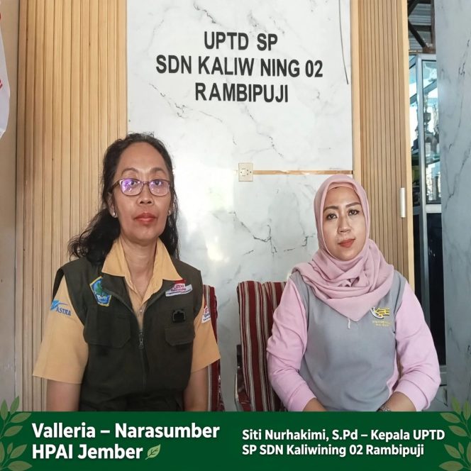 
 SDN Kaliwining 02 Rambipuji Gandeng HPAI Jember, Targetkan Pilot Project Adiwiyata Nasional Lewat Ecoenzyme dan Majalah Literasi Digital